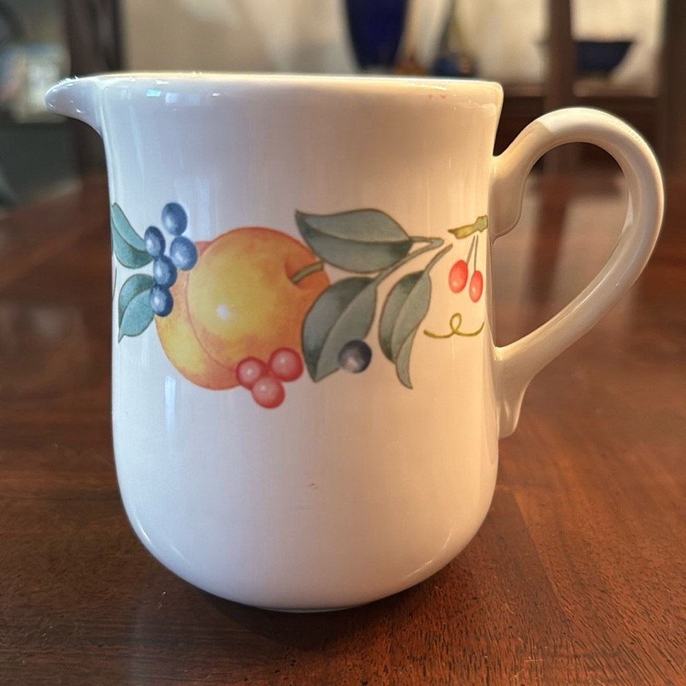 Corelle Corningware Abundance Stoneware Creamer Milk Jug